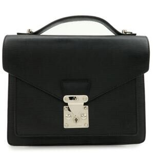 💎✨Beautiful✨💎Authentic Louis Vuitton Epi Monceau Shoulder Bag Hand Bag Noir
